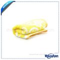promotion organic cotton yarn dyed face towel